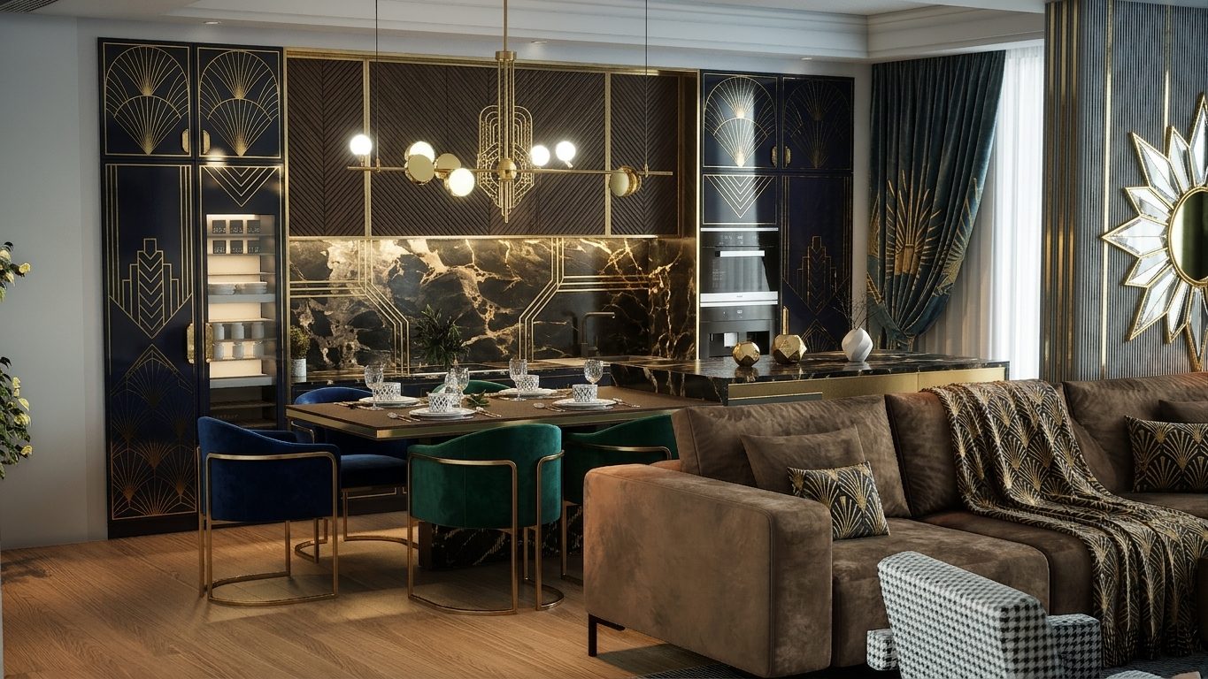 ViewGen output — modern contemporary style